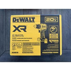 DeWalt XR 20V Max Cordless Drill/Driver DCD801B
